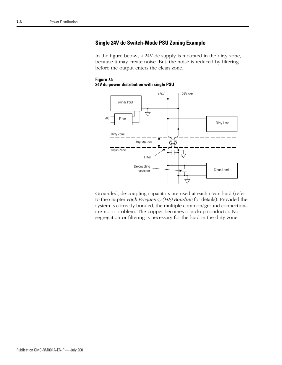 Single 24v dc switch-mode psu zoning example | Rockwell Automation System Design for the Control of Electrical Noise User Manual | Page 64 / 127