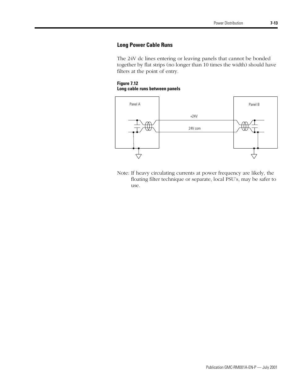 Long power cable runs | Rockwell Automation System Design for the Control of Electrical Noise User Manual | Page 71 / 127