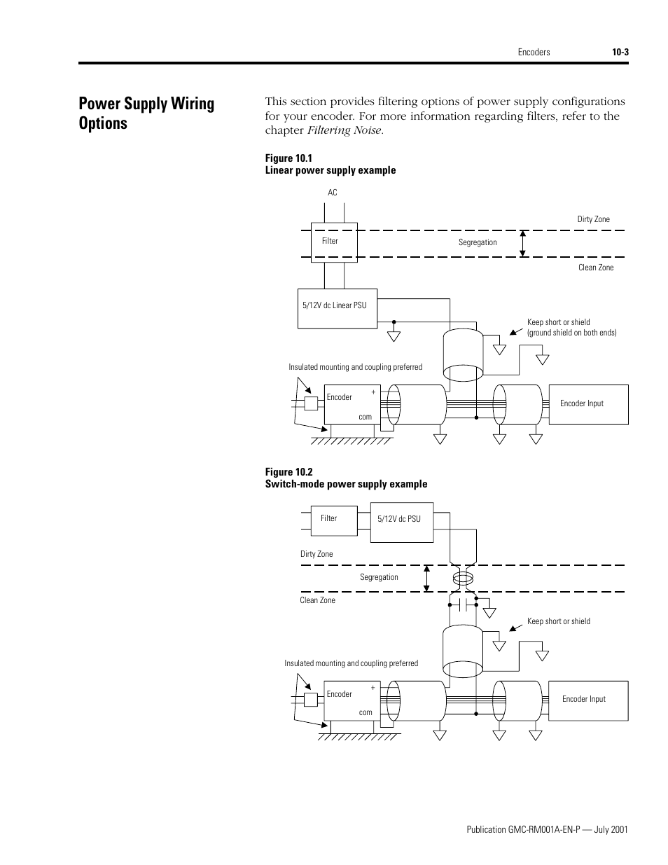 Power supply wiring options, Power supply wiring options -3 | Rockwell Automation System Design for the Control of Electrical Noise User Manual | Page 89 / 127