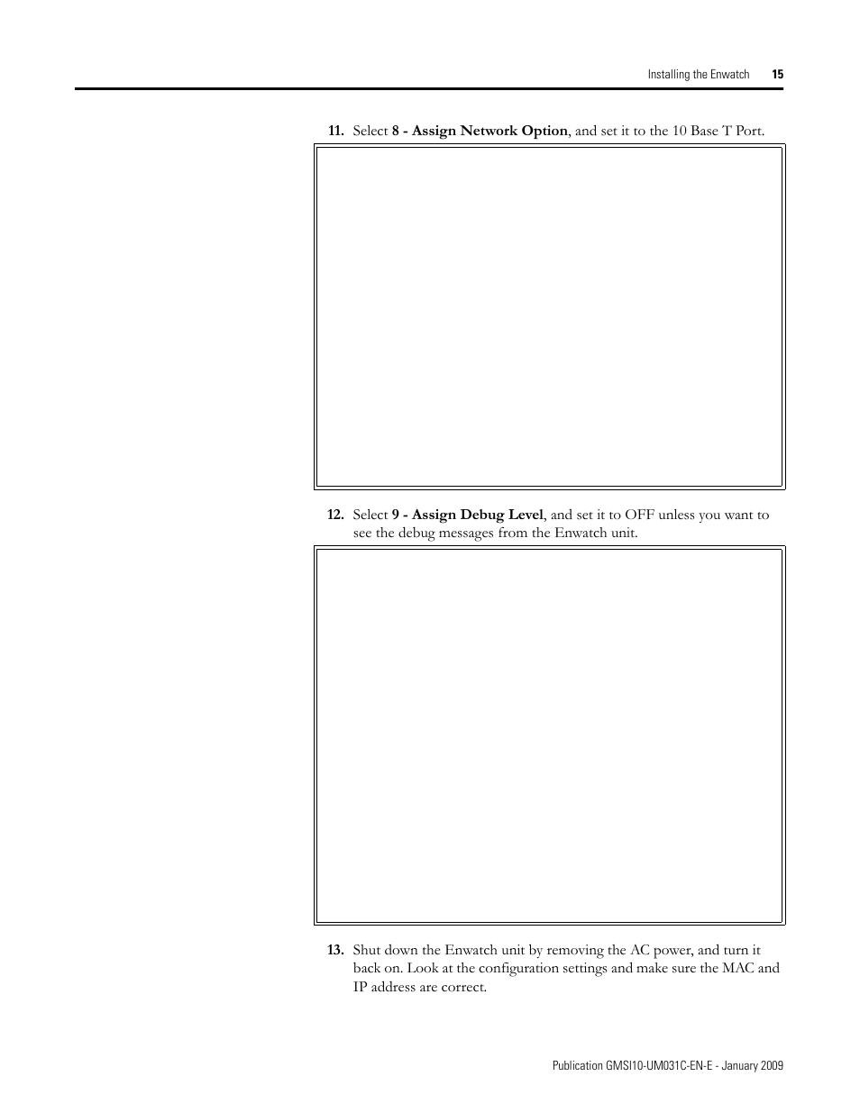 Rockwell Automation 44887-PUB, 44887 Enwatch User Manual | Page 19 / 44