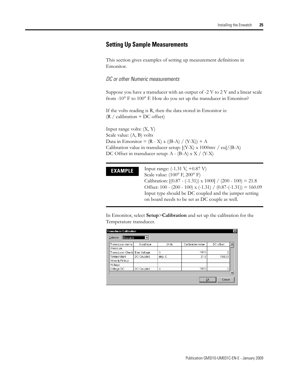 Setting up sample measurements | Rockwell Automation 44887-PUB, 44887 Enwatch User Manual | Page 29 / 44