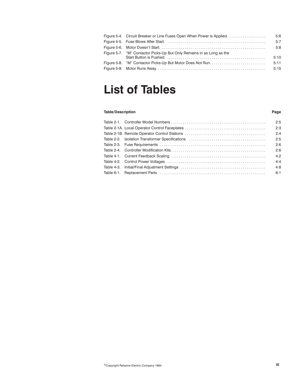 List of tables | Rockwell Automation MinPak Plus DC Drive User Manual User Manual | Page 4 / 74