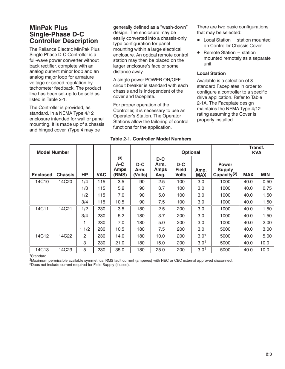 Rockwell Automation MinPak Plus DC Drive User Manual User Manual | Page 8 / 74