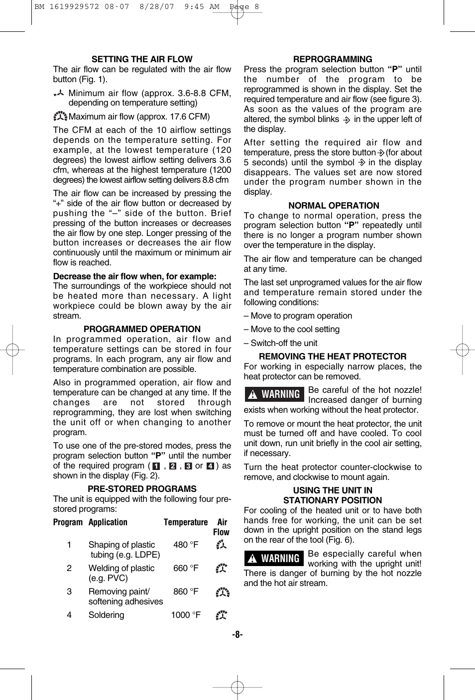 Bosch LCD User Manual | Page 8 / 32