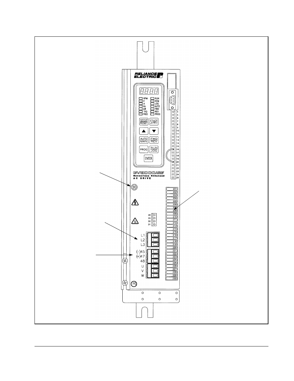 Rockwell Automation GV3000/SE, VTAC 7 Super Remote Meter Interface Board M/N 2SI3000 M/N 2SI3000E User Manual | Page 51 / 84