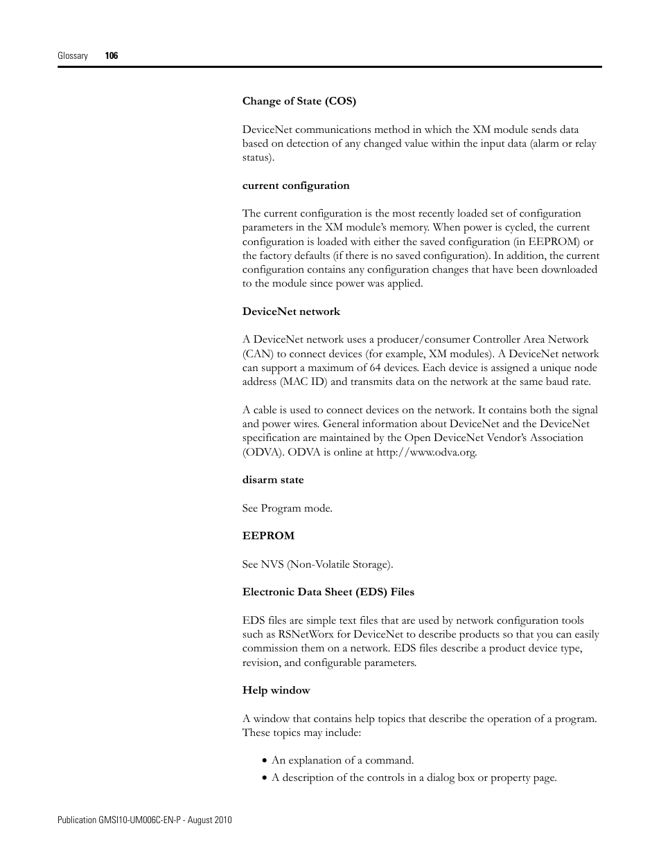 Rockwell Automation 1440-TPR06-00RE XM-360 Process Module User Manual | Page 114 / 121