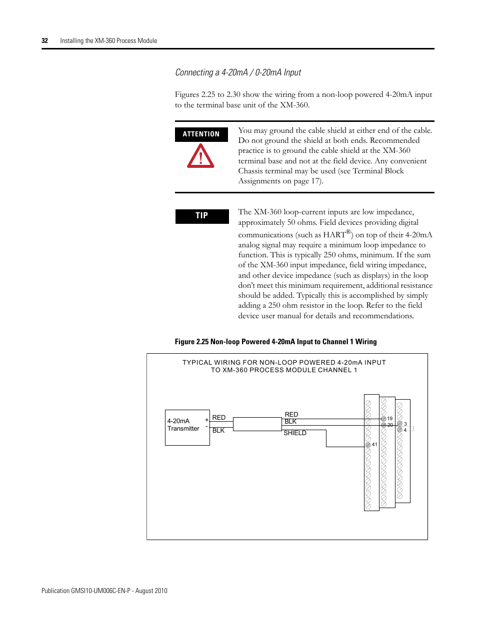 Rockwell Automation 1440-TPR06-00RE XM-360 Process Module User Manual | Page 40 / 121
