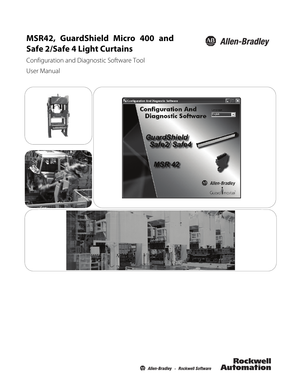 Rockwell Automation MSR42 Curtains Configuration and Diagnostic Software Tool User Manual User Manual | 60 pages