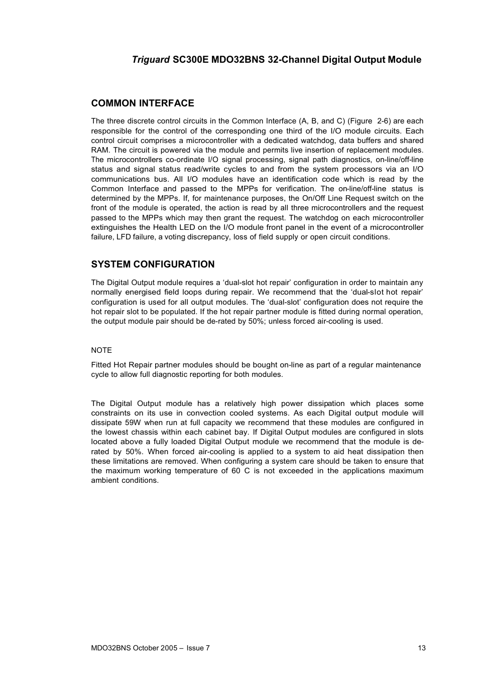 Rockwell Automation MDO32BNS 32-Channel Digital Output Module User Manual | Page 13 / 18