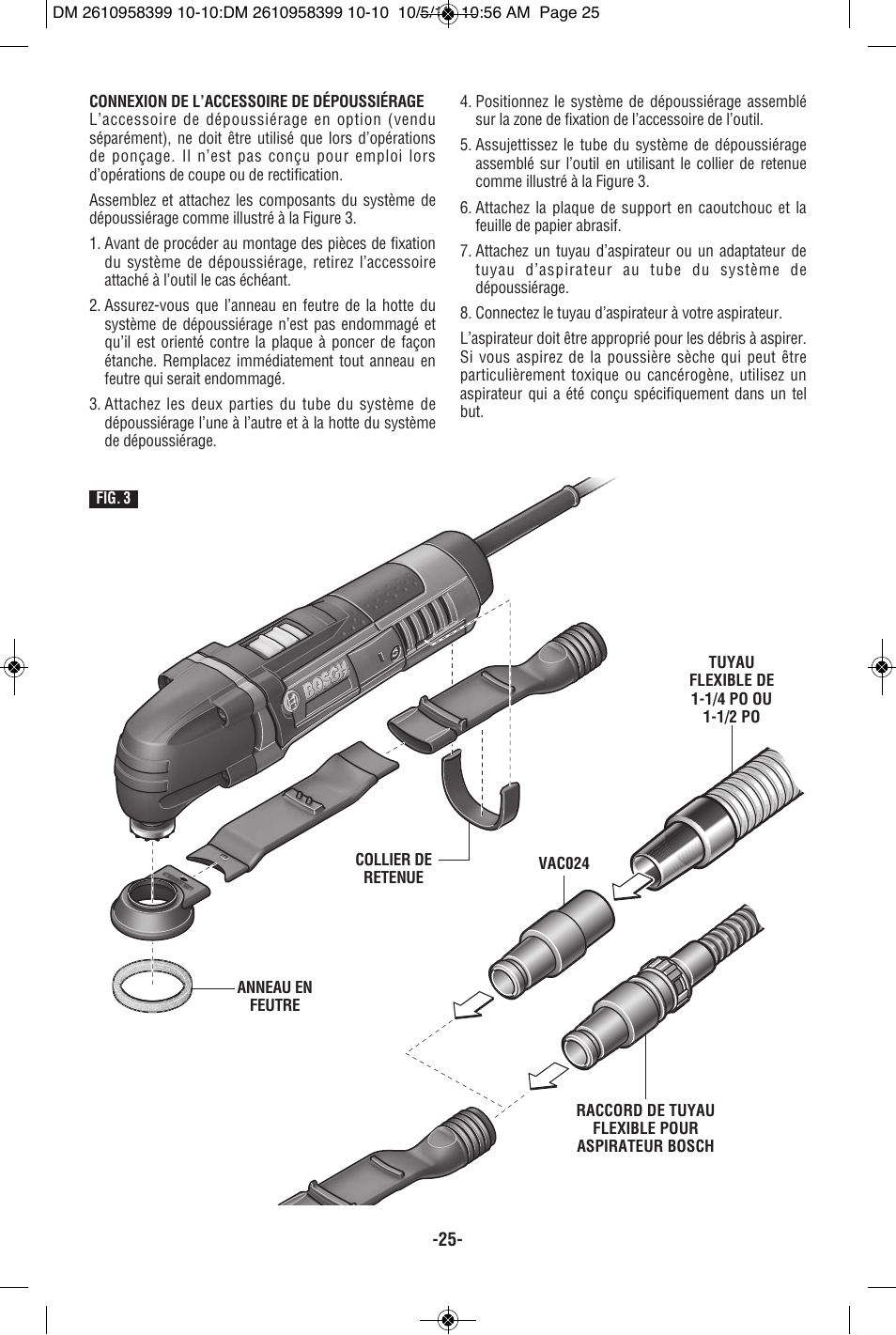 Bosch MX25E User Manual | Page 25 / 52