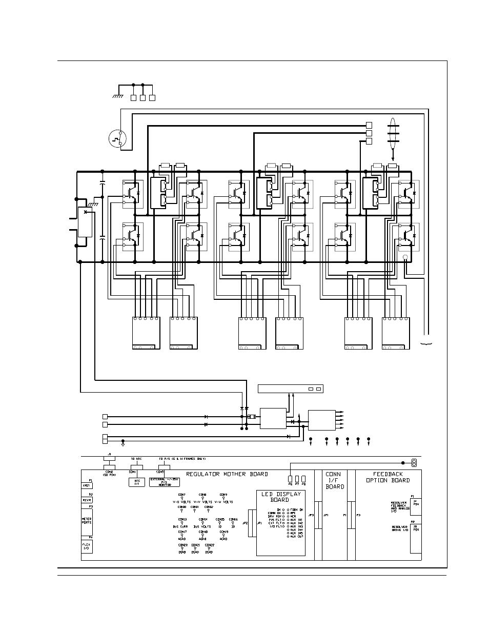 B-7 a, Schematic diagrams | Rockwell Automation SA3100 AC Power Modules User Manual | Page 79 / 122