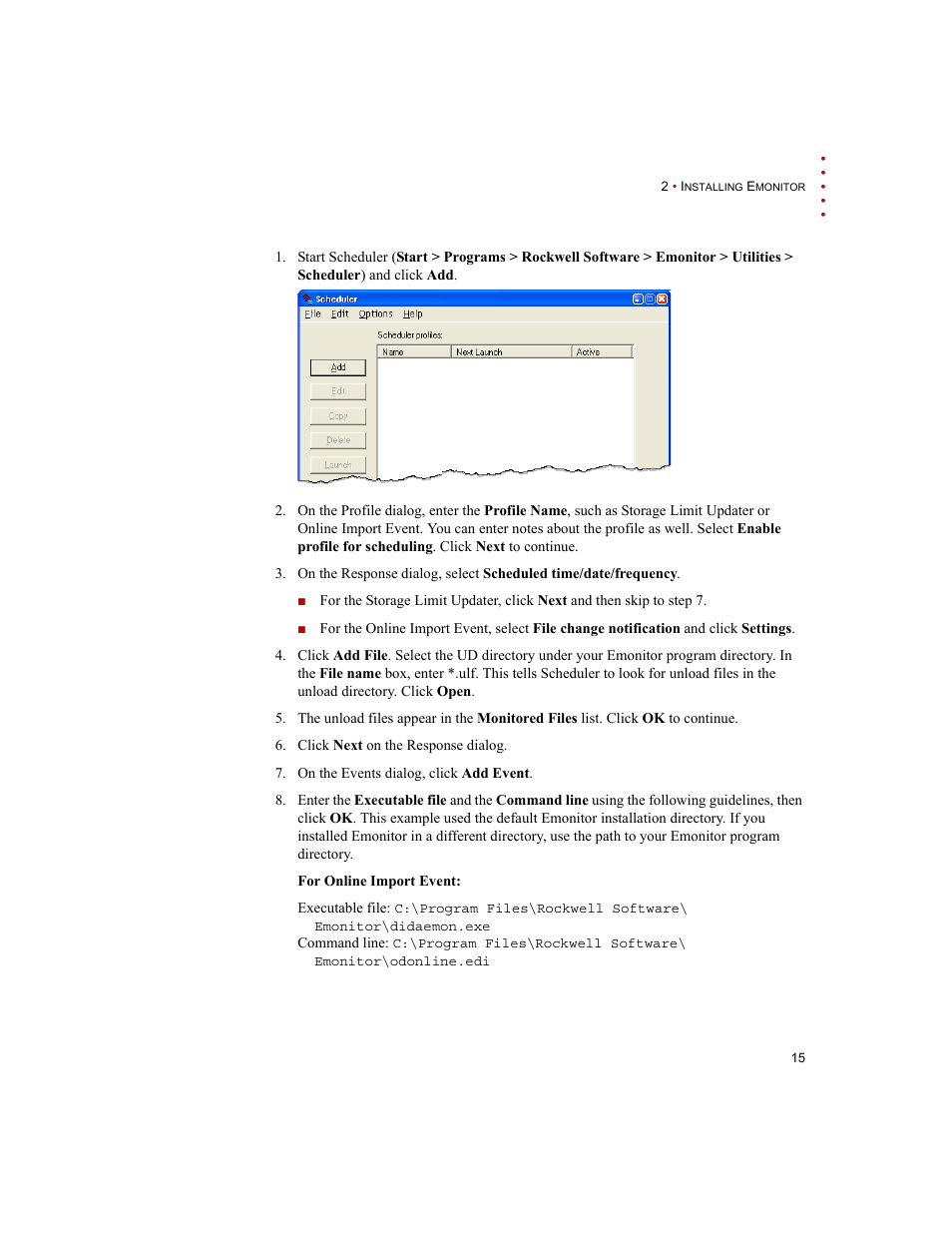 Rockwell Automation Emonitor with a Gupta Single-User Database User Manual | Page 19 / 50