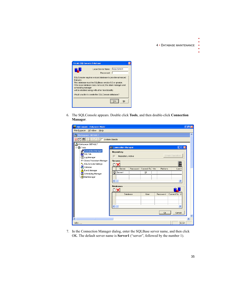 Rockwell Automation Emonitor with a Gupta Single-User Database User Manual | Page 39 / 50