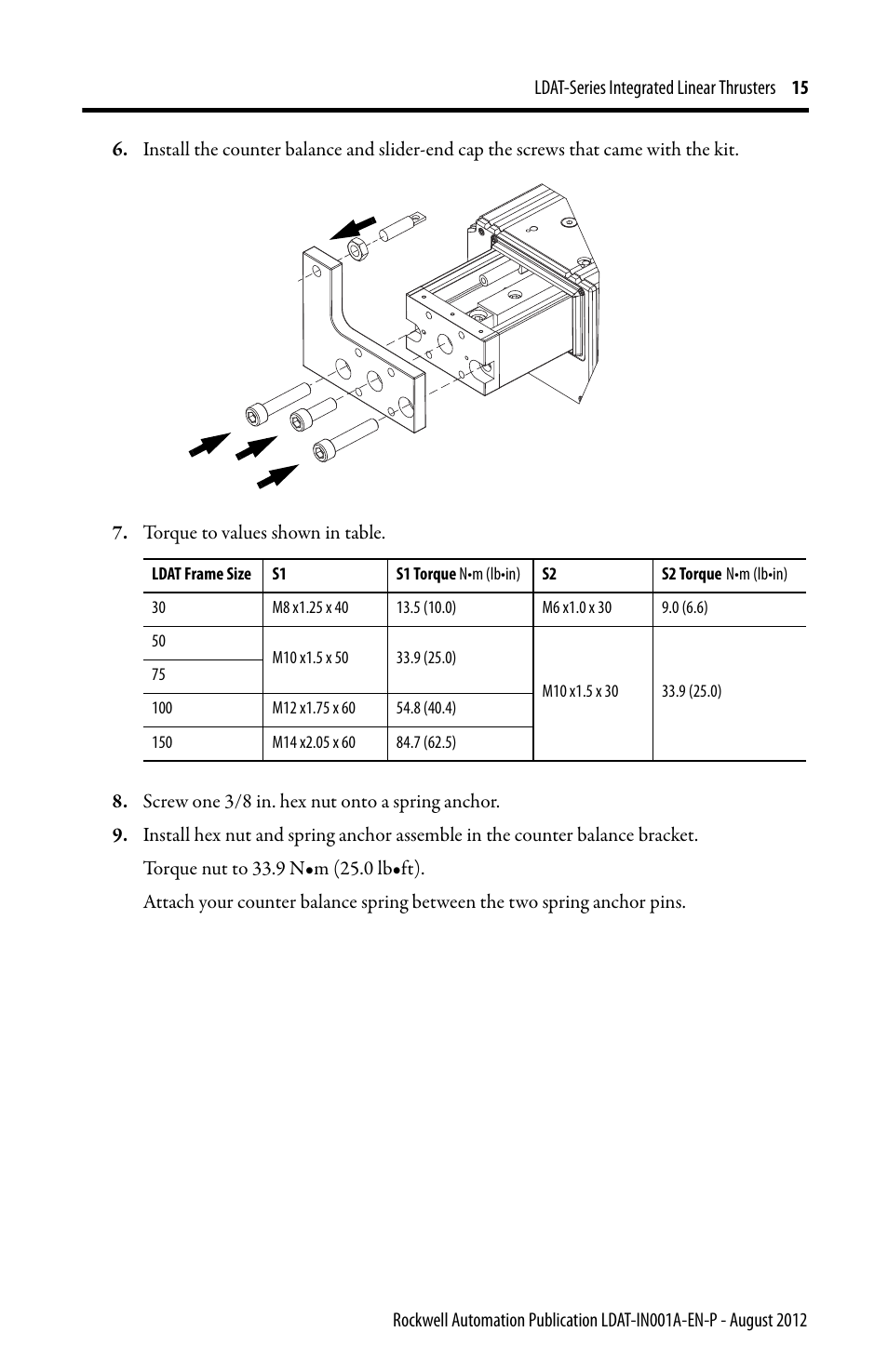 Rockwell Automation LDAT Integrated Linear Thrusters User Manual | Page 15 / 80