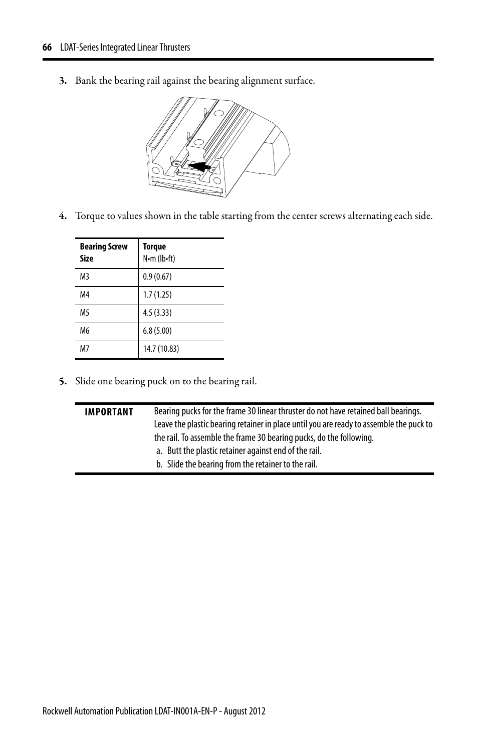 Rockwell Automation LDAT Integrated Linear Thrusters User Manual | Page 66 / 80