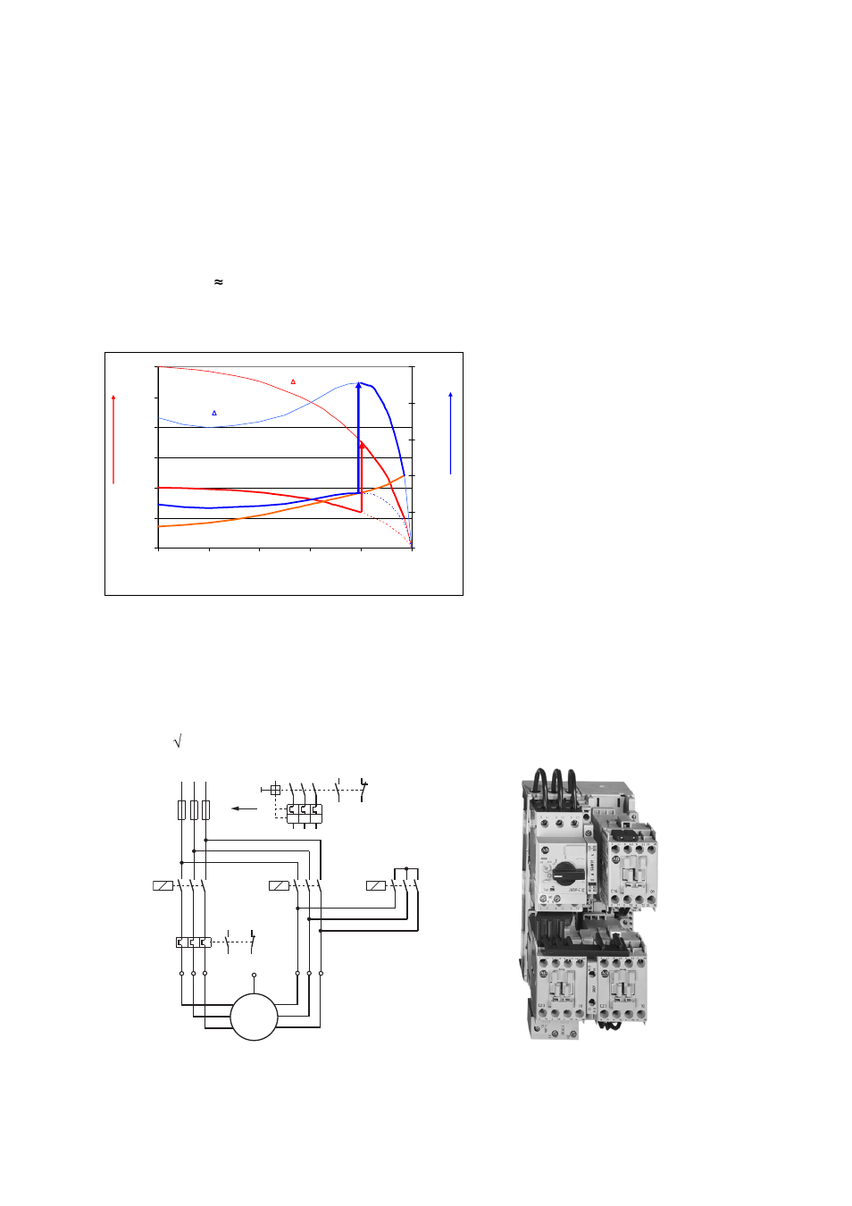 The star contactor is selected according to i, 34 · i, 3 = 0.58 · i | Rockwell Automation Low-Voltage Switchgear and Controlgear User Manual | Page 83 / 176