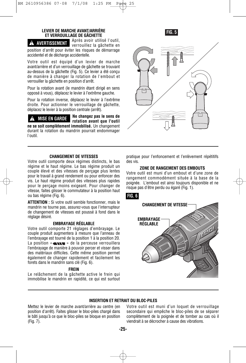 Bosch 36614 User Manual | Page 25 / 48