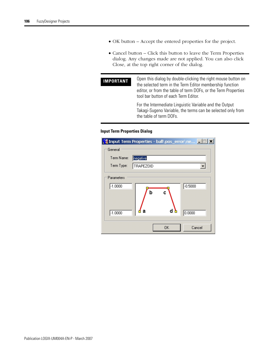 Rockwell Automation RSLogix 5000 Fuzzy Designer User Manual | Page 106 / 156