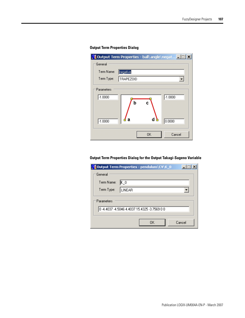 Rockwell Automation RSLogix 5000 Fuzzy Designer User Manual | Page 107 / 156