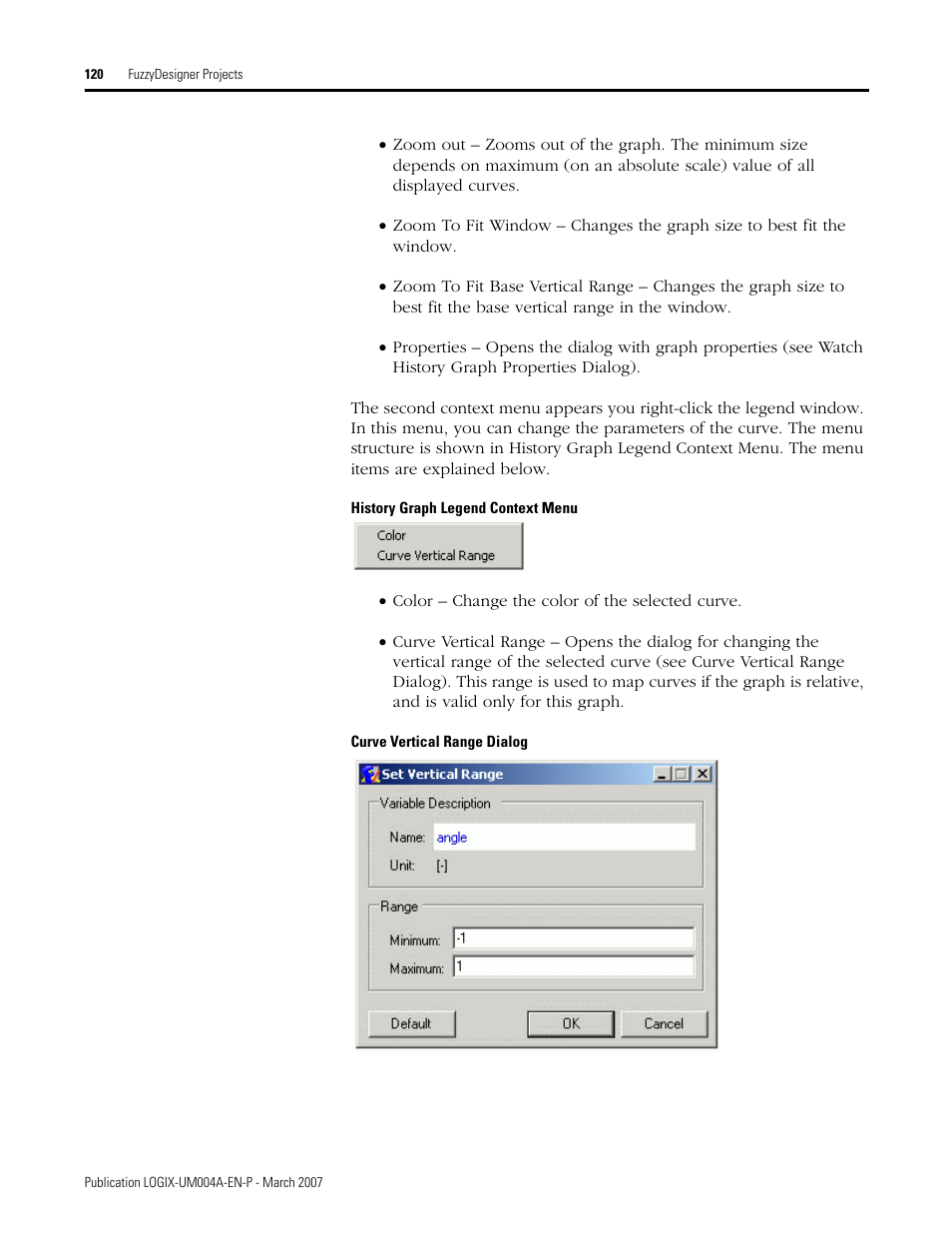 Rockwell Automation RSLogix 5000 Fuzzy Designer User Manual | Page 120 / 156