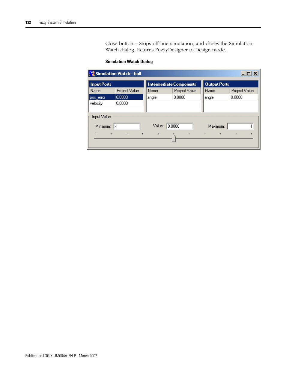 Rockwell Automation RSLogix 5000 Fuzzy Designer User Manual | Page 132 / 156