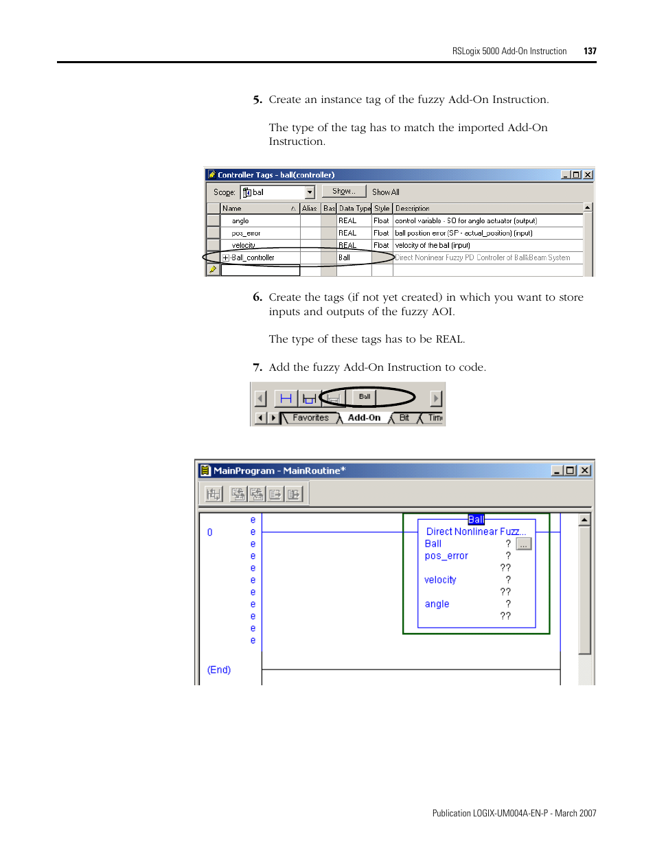 Rockwell Automation RSLogix 5000 Fuzzy Designer User Manual | Page 137 / 156