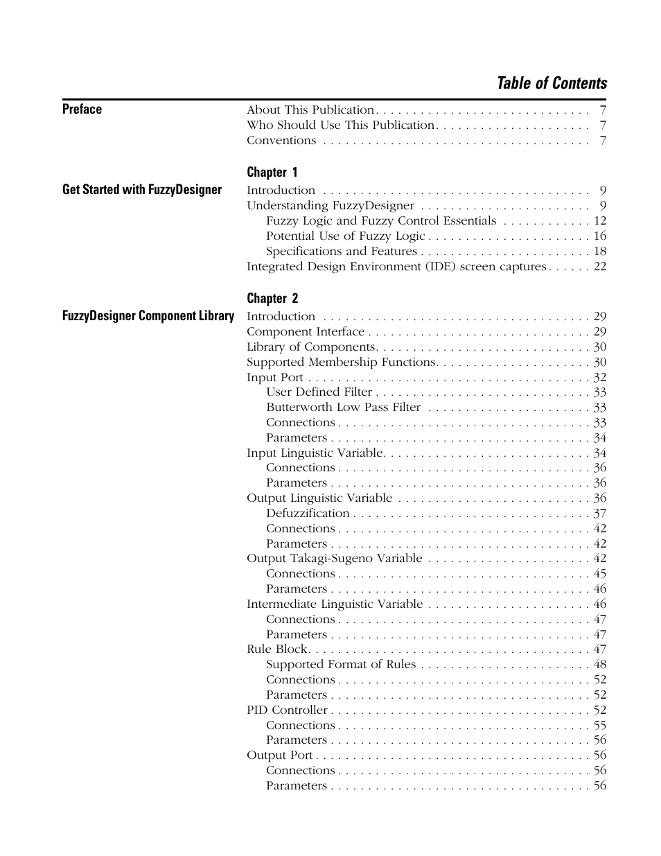Rockwell Automation RSLogix 5000 Fuzzy Designer User Manual | Page 3 / 156