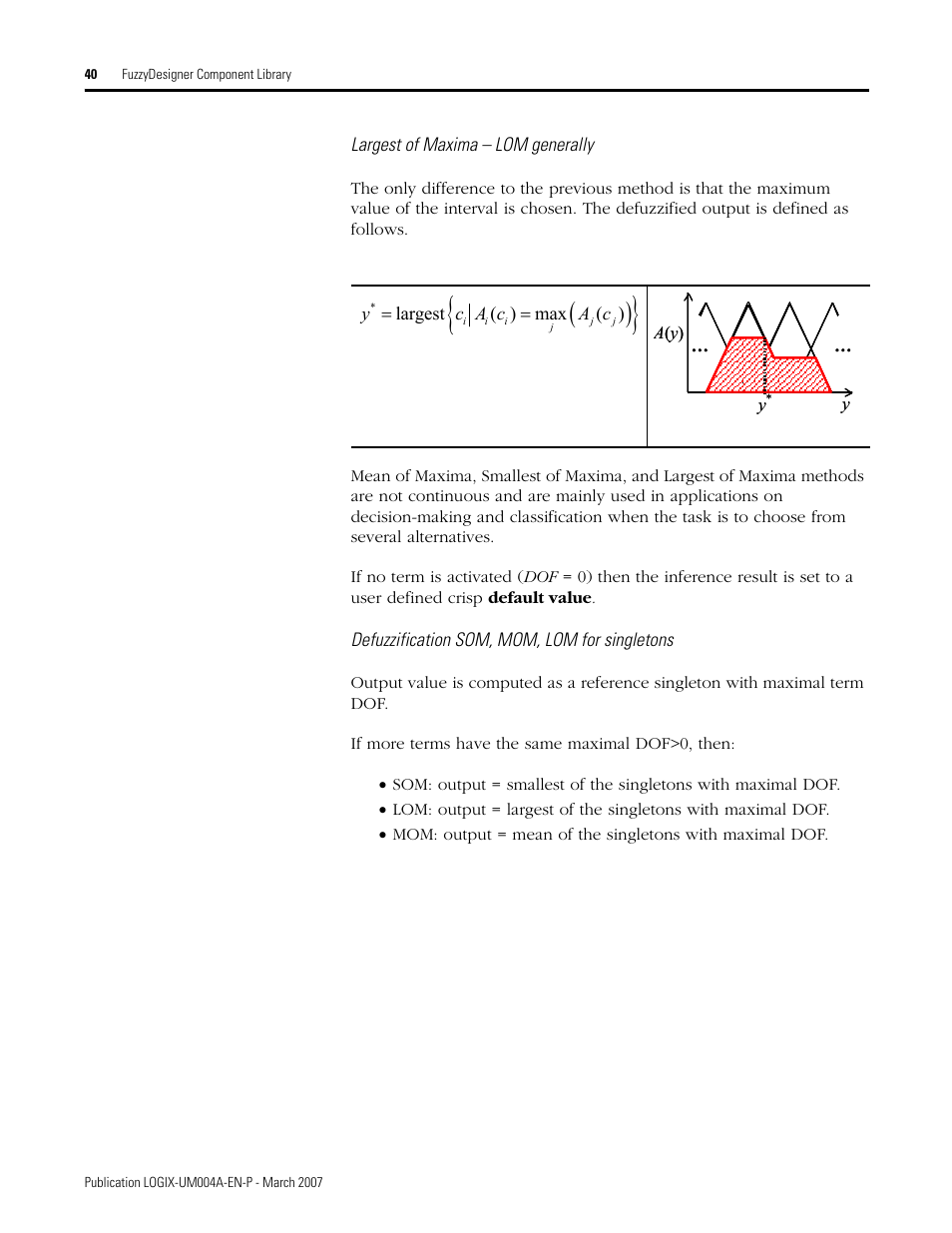 Rockwell Automation RSLogix 5000 Fuzzy Designer User Manual | Page 40 / 156