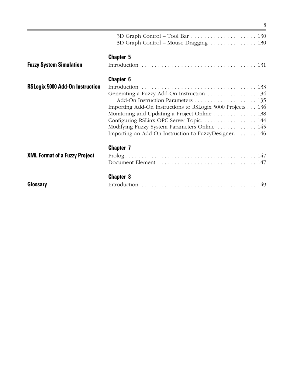 Rockwell Automation RSLogix 5000 Fuzzy Designer User Manual | Page 5 / 156