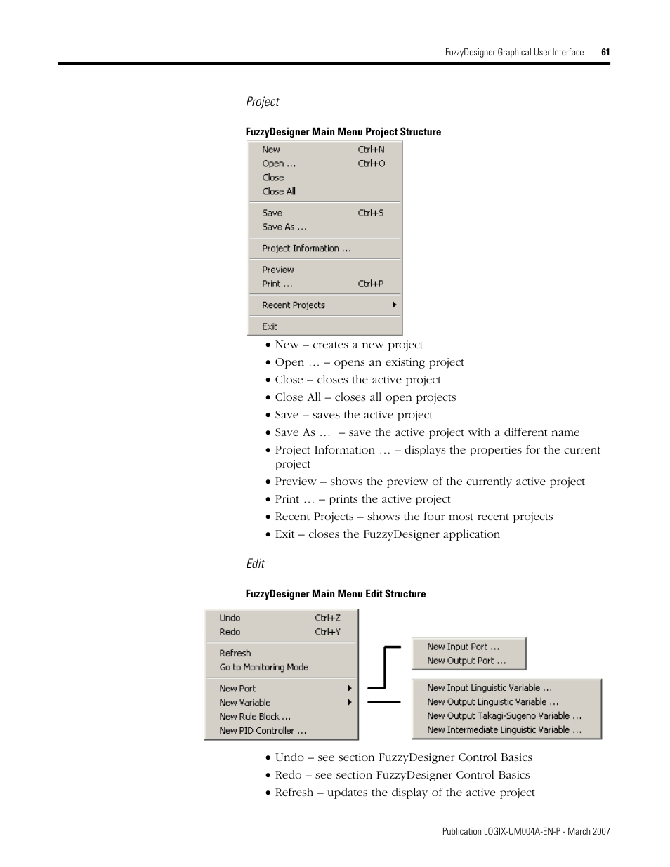 Rockwell Automation RSLogix 5000 Fuzzy Designer User Manual | Page 61 / 156