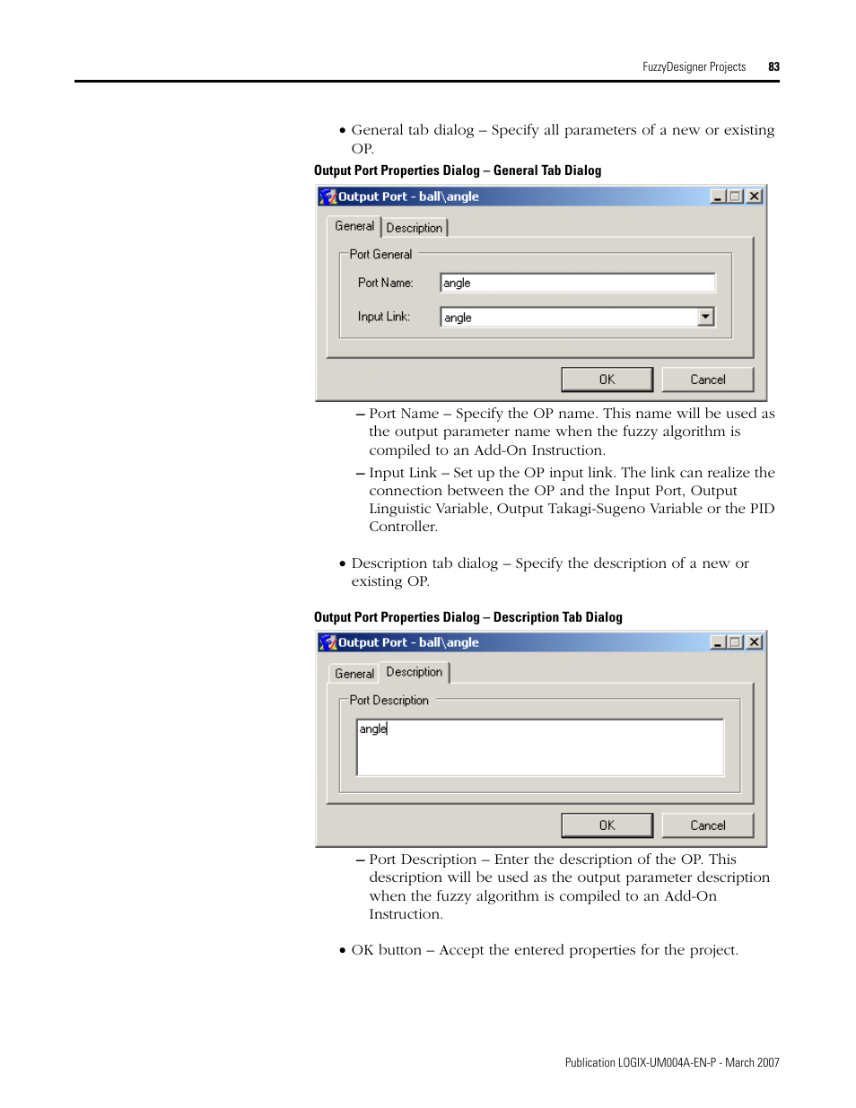 Rockwell Automation RSLogix 5000 Fuzzy Designer User Manual | Page 83 / 156