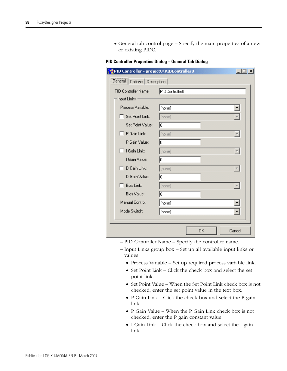 Rockwell Automation RSLogix 5000 Fuzzy Designer User Manual | Page 98 / 156