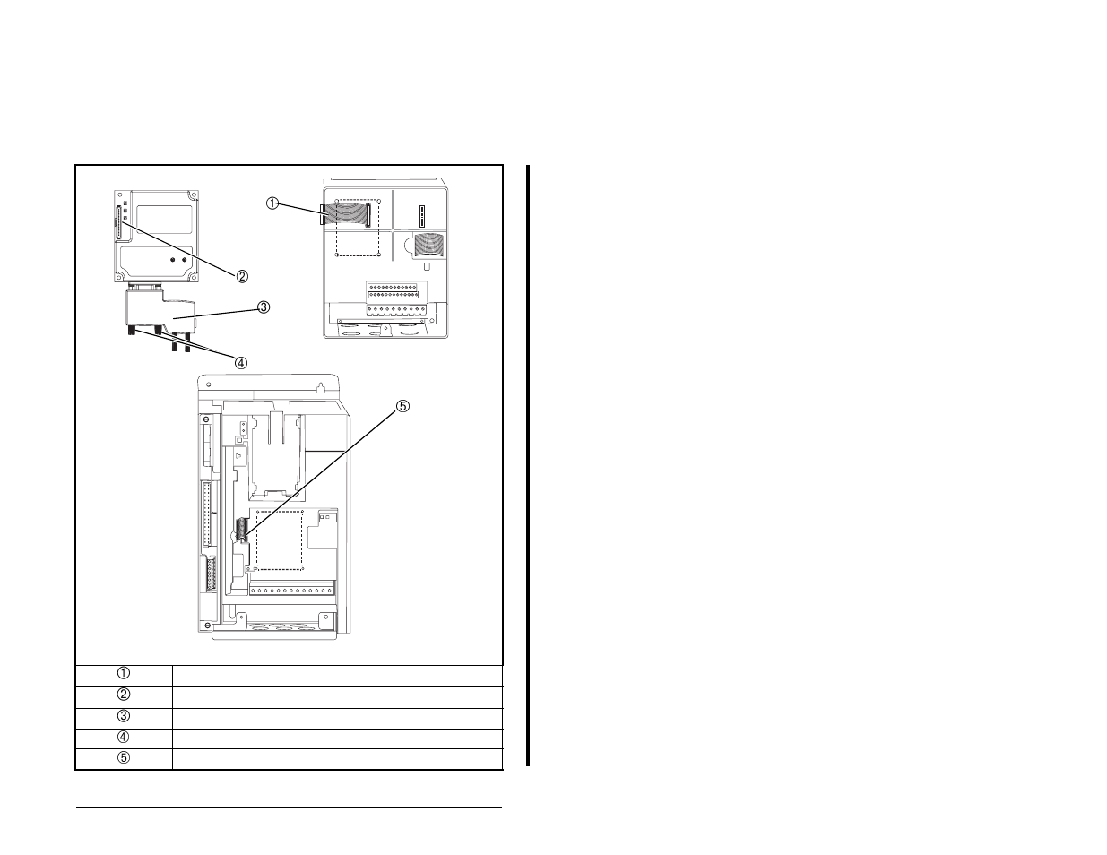 5 connecting the module to the drive | Rockwell Automation RECOMM-PBUS PROFIBUS Communications Module User Manual | Page 21 / 120