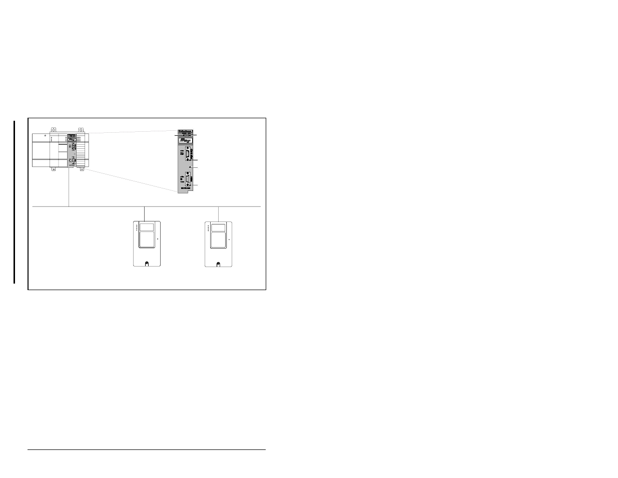 1 configuring a simple network: an example | Rockwell Automation RECOMM-PBUS PROFIBUS Communications Module User Manual | Page 34 / 120