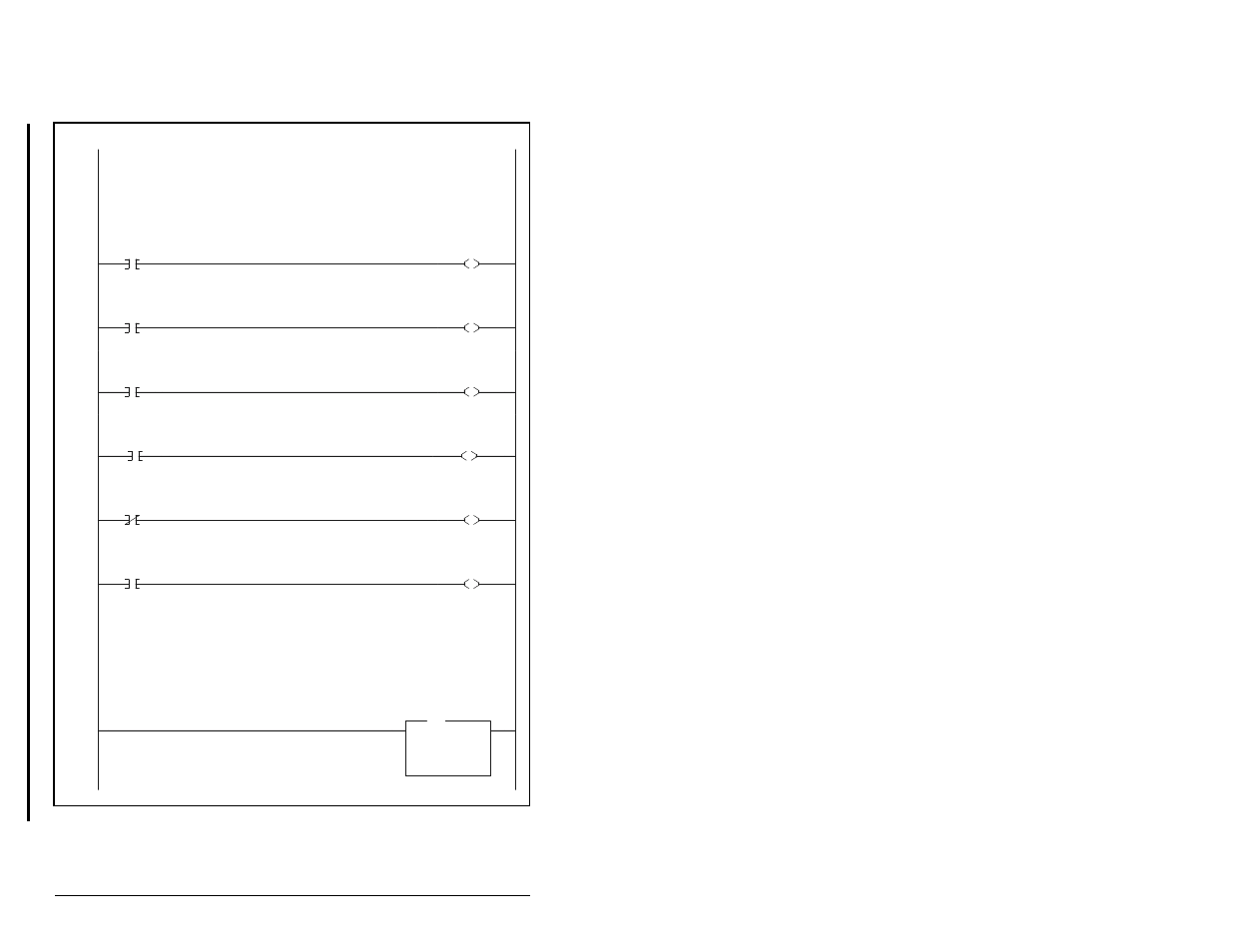 8 sample slc ladder logic - station 1 program | Rockwell Automation RECOMM-PBUS PROFIBUS Communications Module User Manual | Page 66 / 120