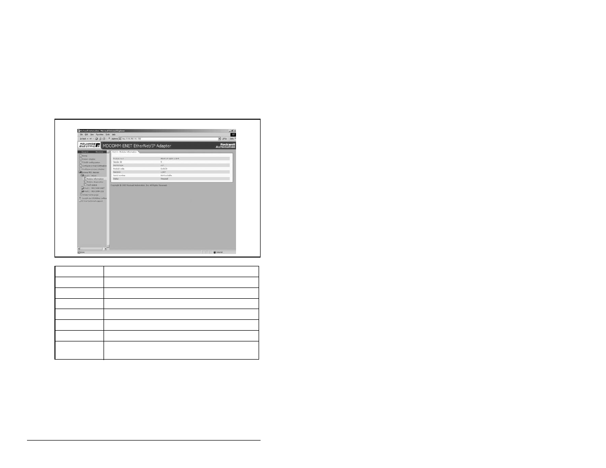 6 mdi device information pages | Rockwell Automation MD65 EtherNet/IP Communication Module User Manual | Page 114 / 180