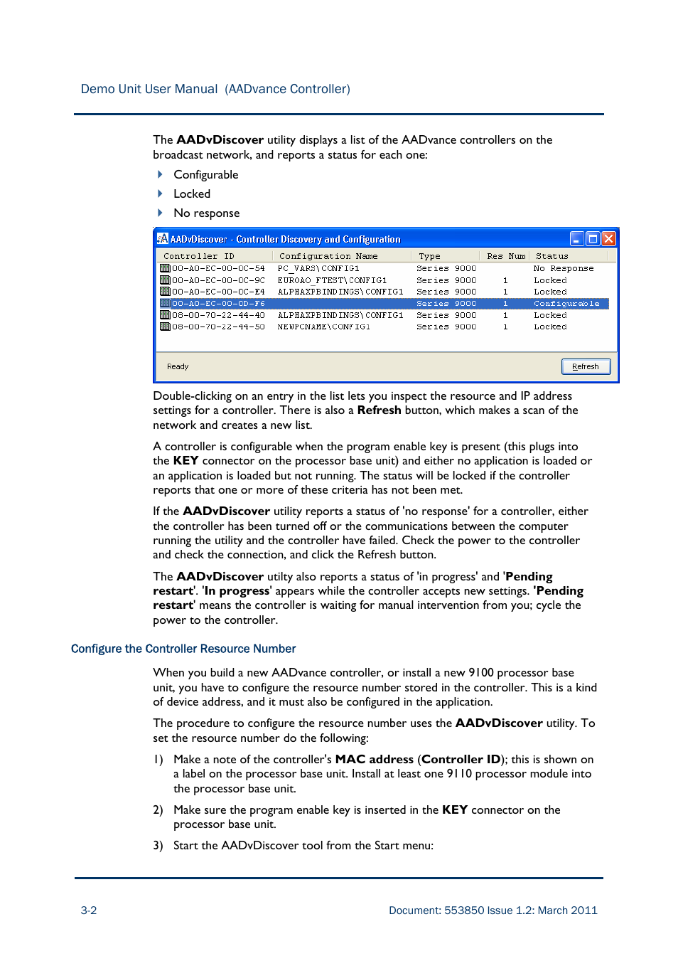 Rockwell Automation AADvance Controller Demo Unit User Manual | Page 30 / 100