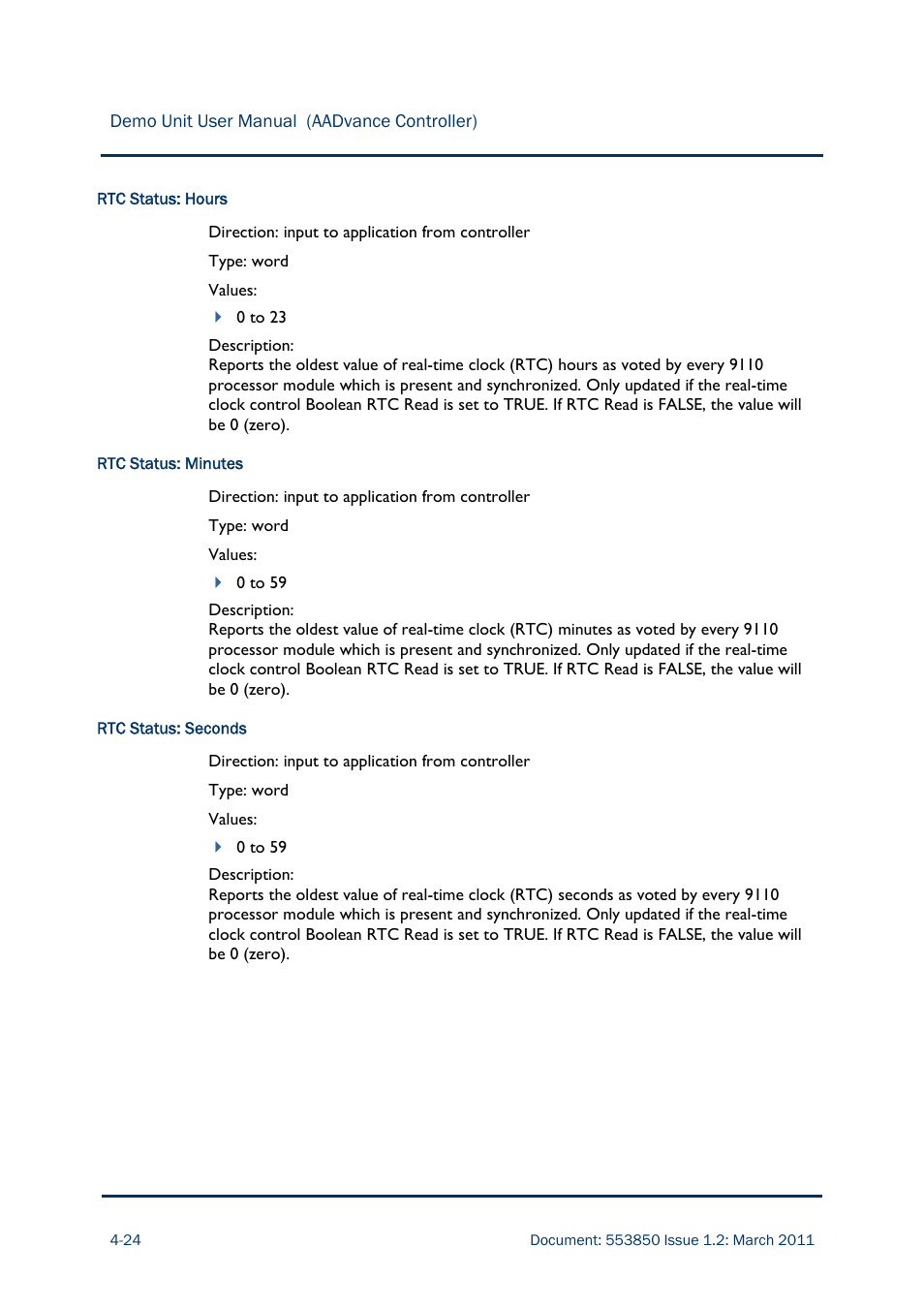 Rockwell Automation AADvance Controller Demo Unit User Manual | Page 58 / 100