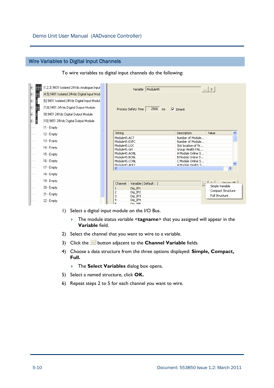 Rockwell Automation AADvance Controller Demo Unit User Manual | Page 76 / 100