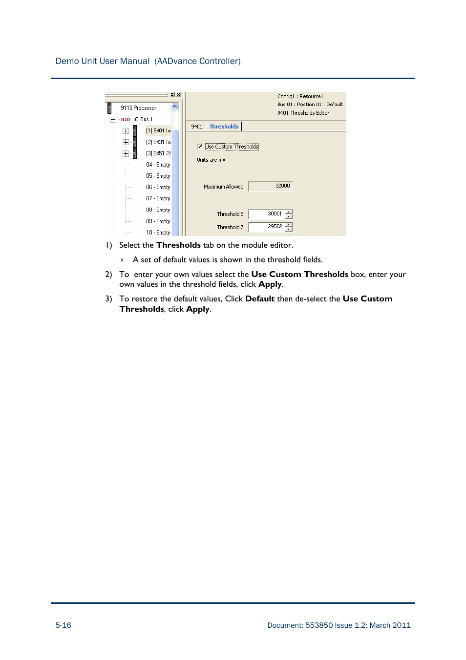 Rockwell Automation AADvance Controller Demo Unit User Manual | Page 82 / 100