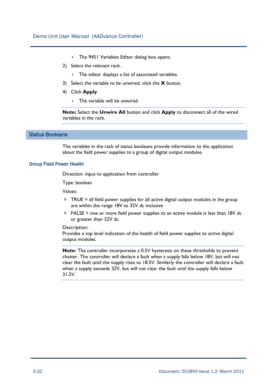 Rockwell Automation AADvance Controller Demo Unit User Manual | Page 98 / 100
