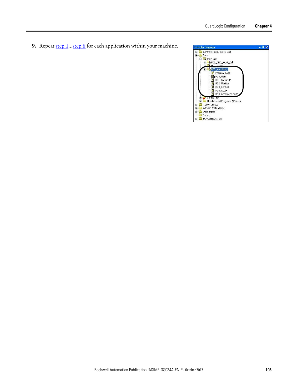 Rockwell Automation IASIMP Computer Numerical Control (CNC) Machining Accelerator Toolkit Quick Start User Manual | Page 103 / 278