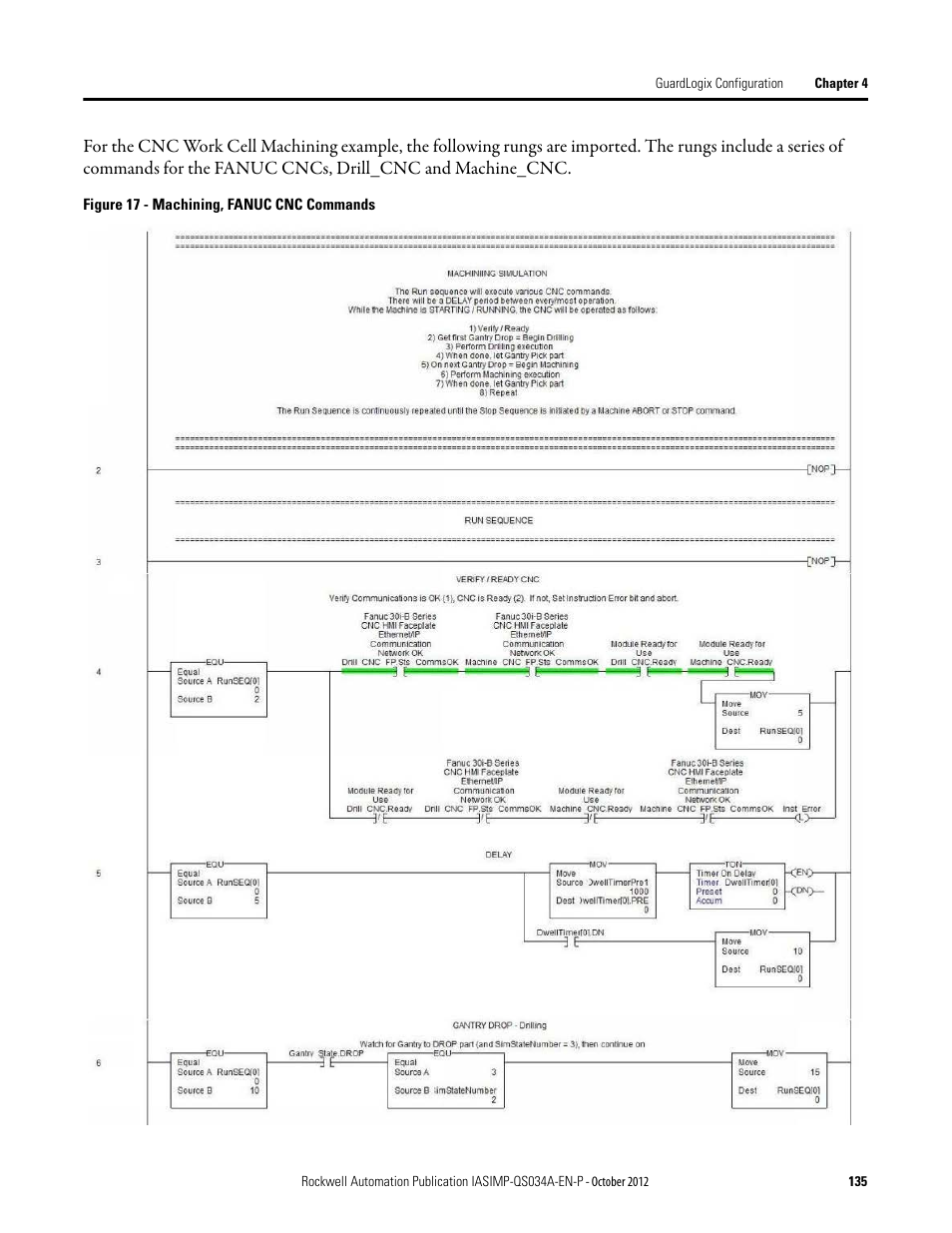 Rockwell Automation IASIMP Computer Numerical Control (CNC) Machining Accelerator Toolkit Quick Start User Manual | Page 135 / 278