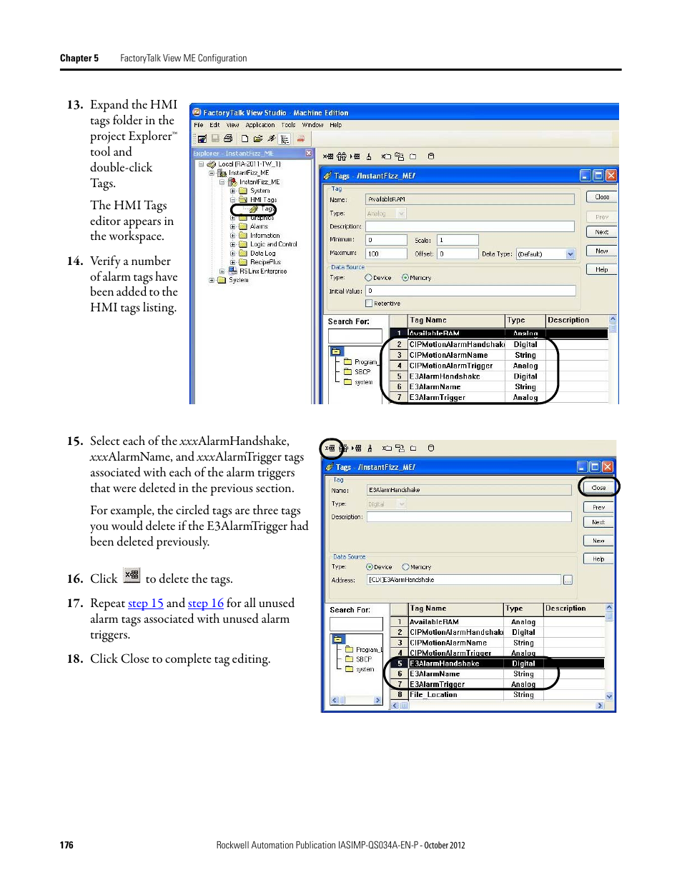 Rockwell Automation IASIMP Computer Numerical Control (CNC) Machining Accelerator Toolkit Quick Start User Manual | Page 176 / 278