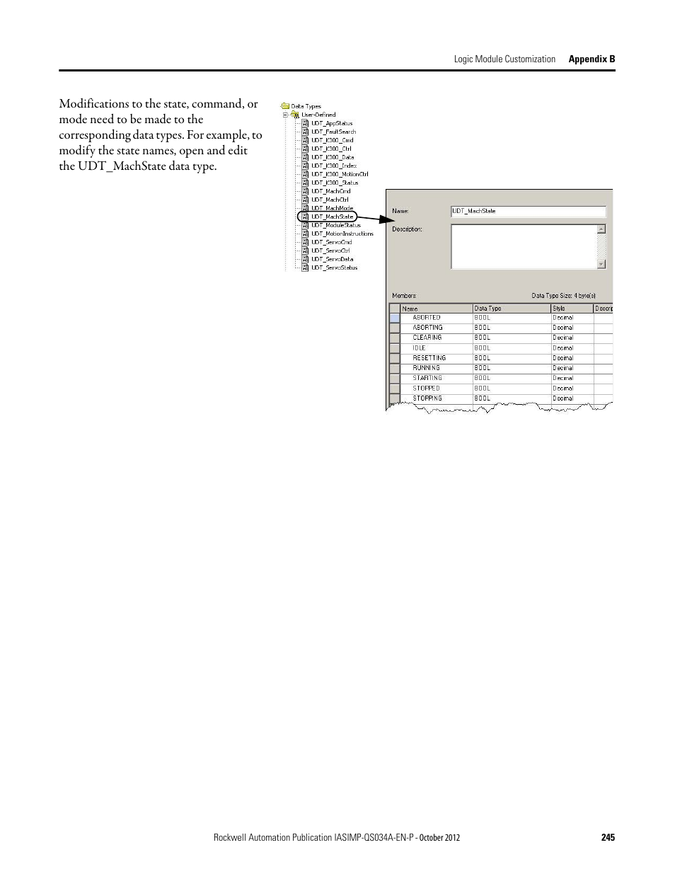 Rockwell Automation IASIMP Computer Numerical Control (CNC) Machining Accelerator Toolkit Quick Start User Manual | Page 245 / 278