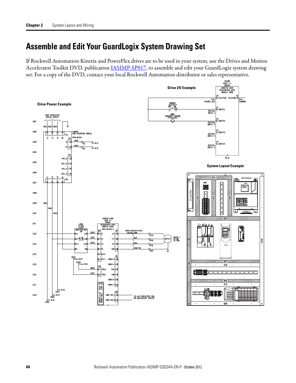 Assemble and edit your, Guardlogix system drawing set | Rockwell Automation IASIMP Computer Numerical Control (CNC) Machining Accelerator Toolkit Quick Start User Manual | Page 44 / 278