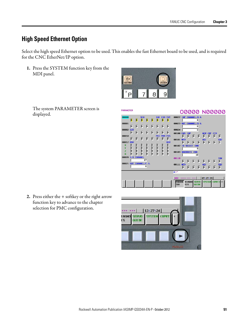 High speed ethernet option | Rockwell Automation IASIMP Computer Numerical Control (CNC) Machining Accelerator Toolkit Quick Start User Manual | Page 51 / 278