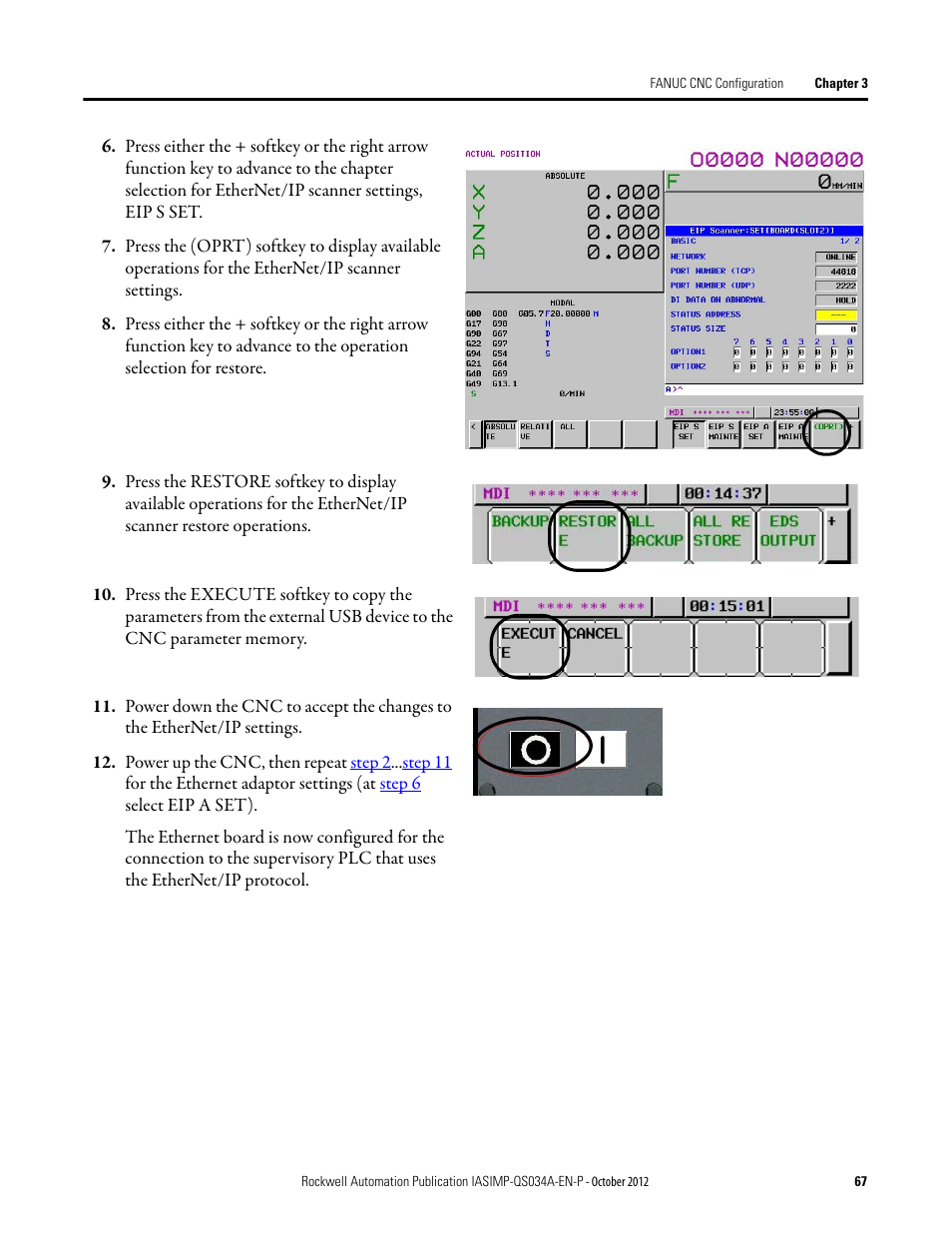 Rockwell Automation IASIMP Computer Numerical Control (CNC) Machining Accelerator Toolkit Quick Start User Manual | Page 67 / 278