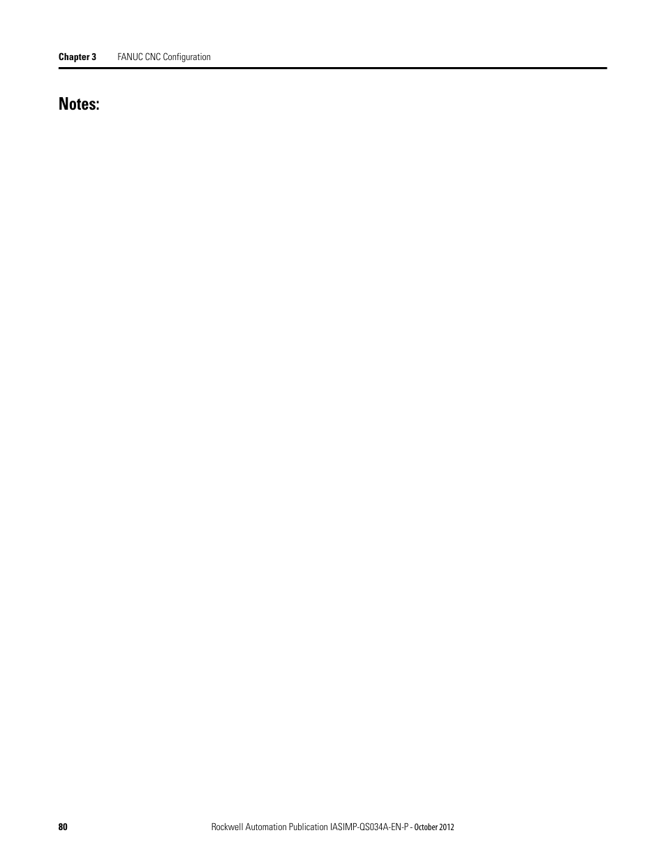 Rockwell Automation IASIMP Computer Numerical Control (CNC) Machining Accelerator Toolkit Quick Start User Manual | Page 80 / 278
