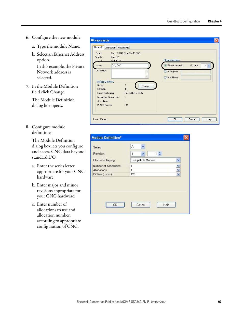 Rockwell Automation IASIMP Computer Numerical Control (CNC) Machining Accelerator Toolkit Quick Start User Manual | Page 97 / 278